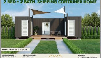 Best Selling 2 Bedroom Container house